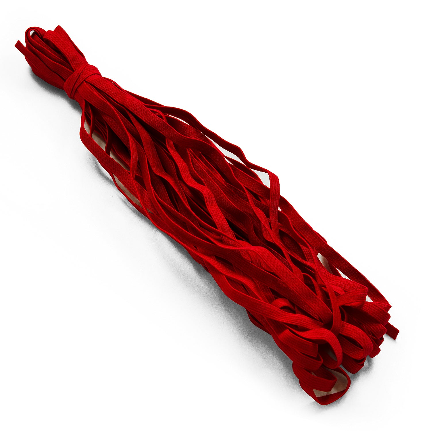 1/4" Elastic Band - 10 Yards Red