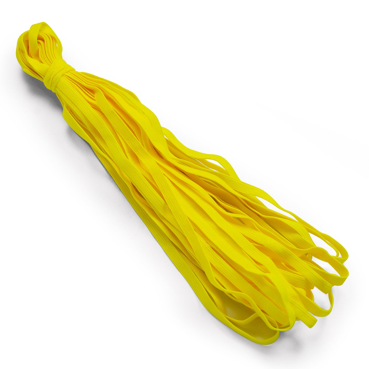1/4" Elastic Band - 10 Yards Yellow