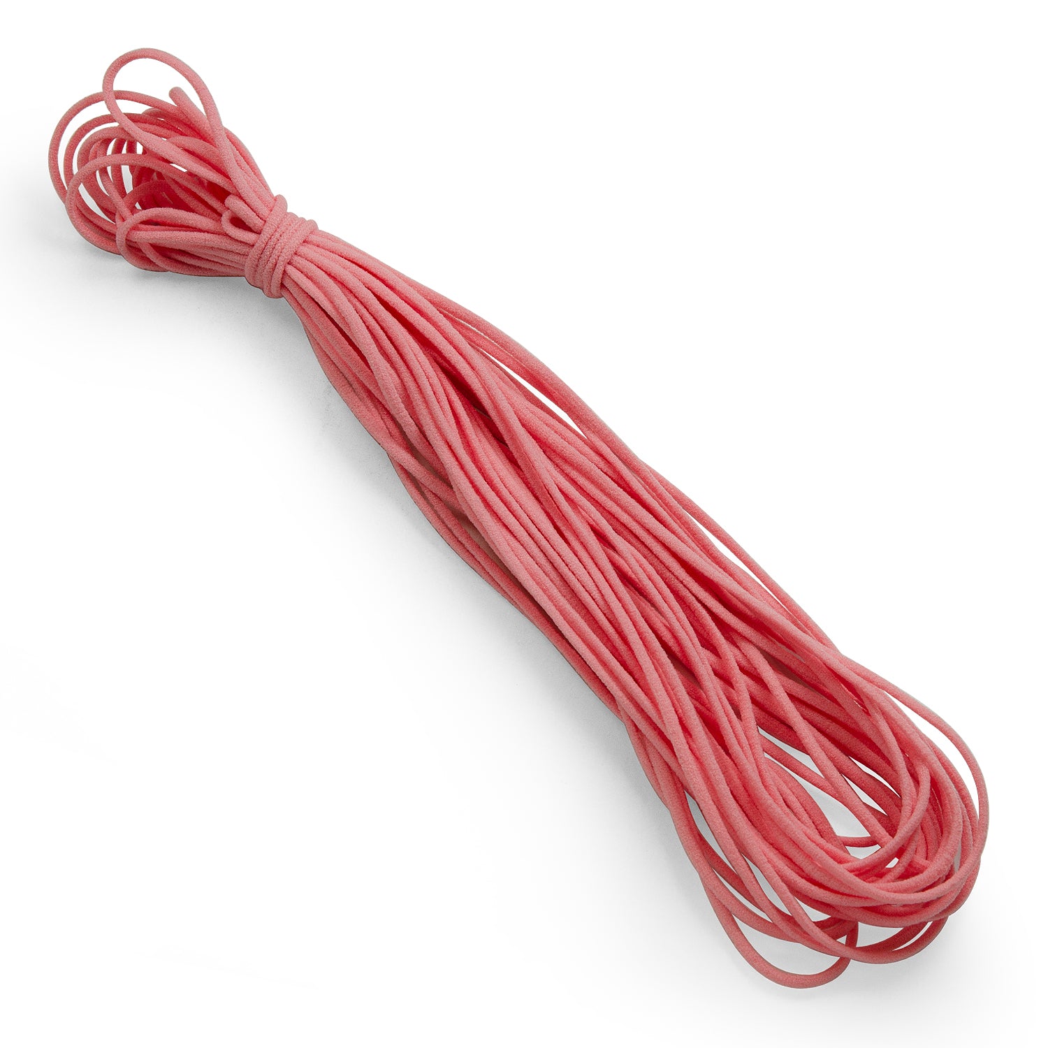 1/8" Soft Knit Elastic Cord - 10 Yards Pink