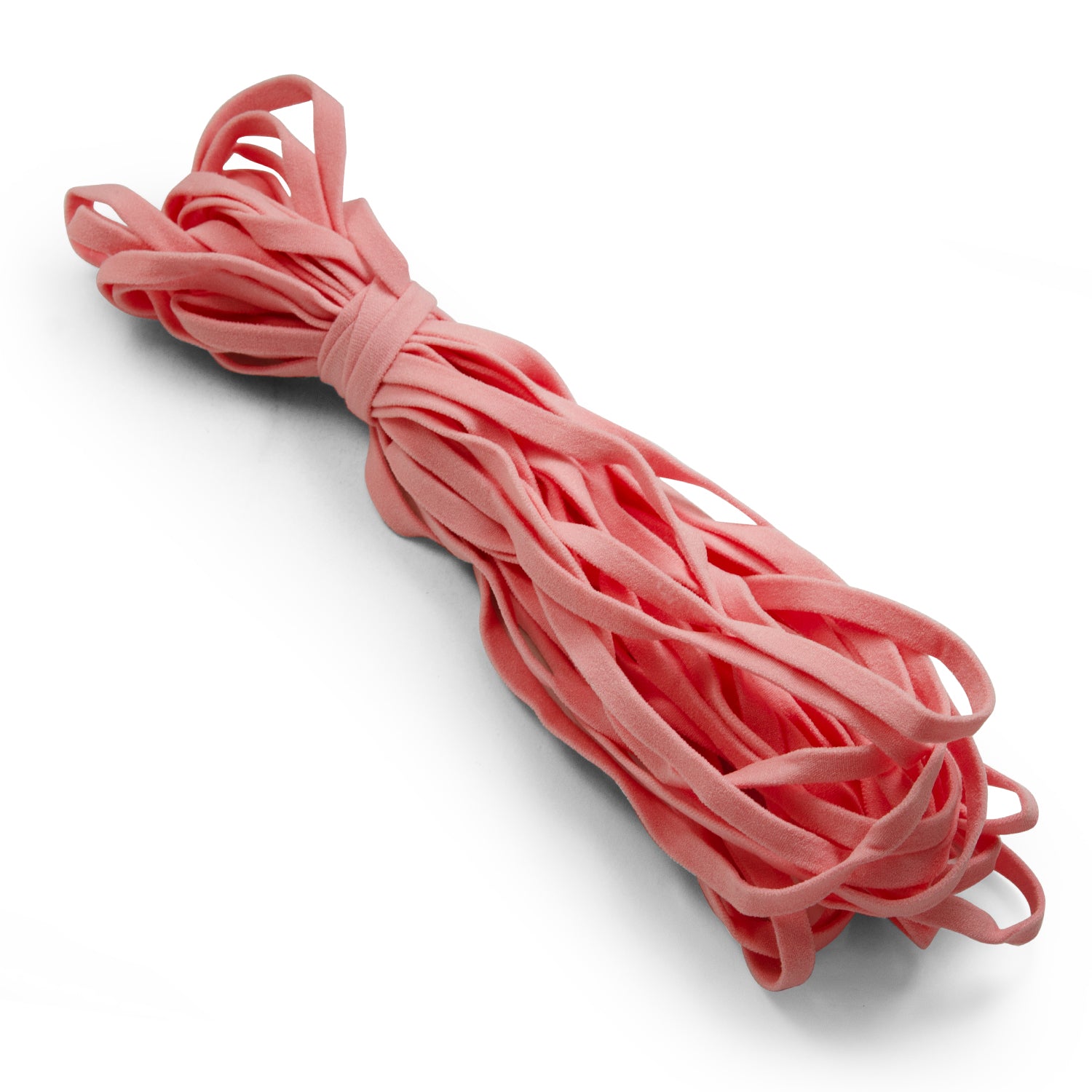1/4" Ultra Soft Knit Elastic Band - 10 Yards Pink Elastic