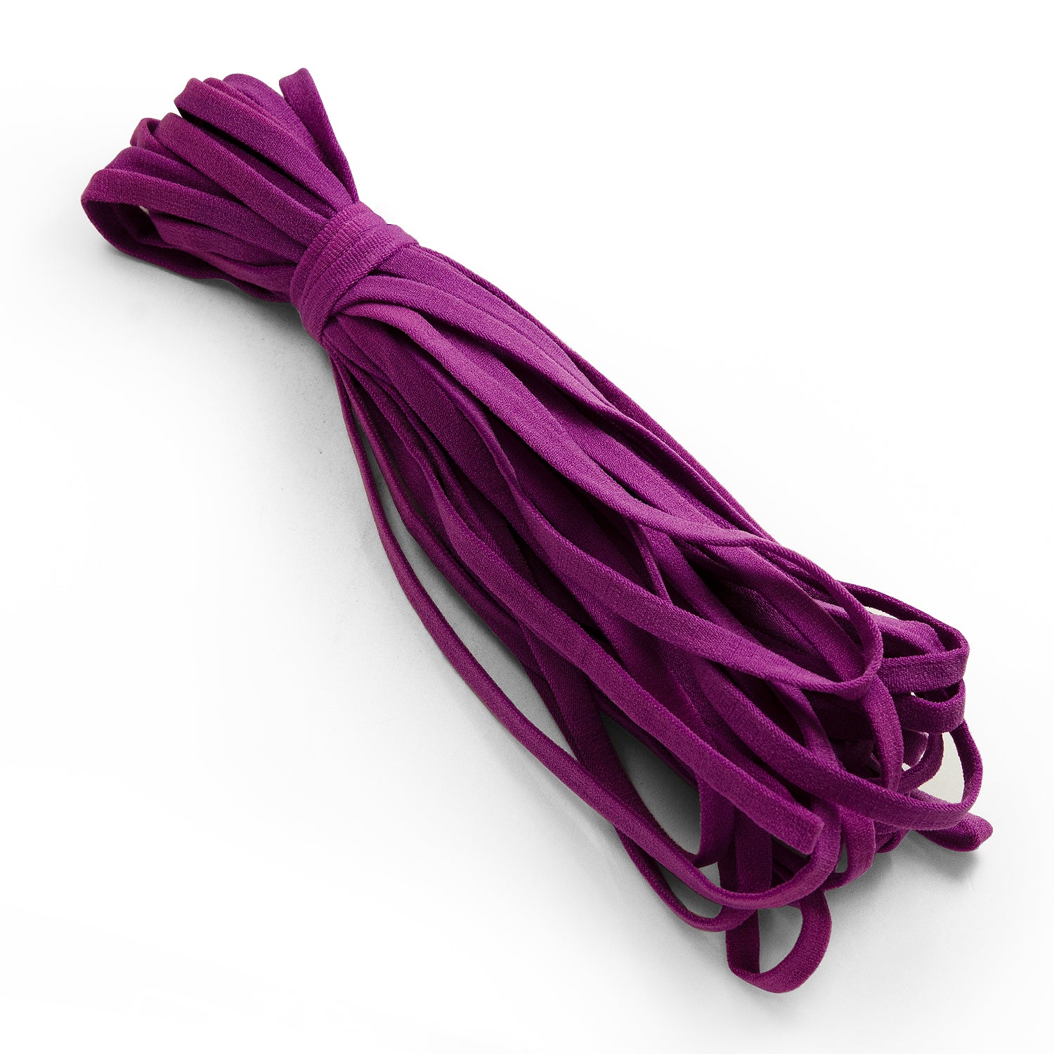 1/4" Ultra Soft Knit Elastic Band - 10 Yards Purple Elastic