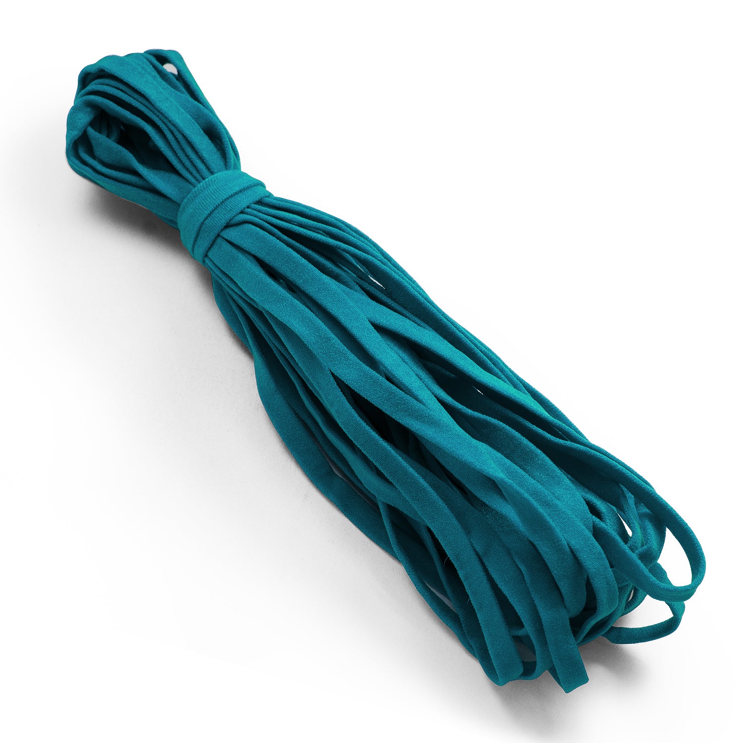 1/4" Ultra Soft Knit Elastic Band - 10 Yards Teal Elastic