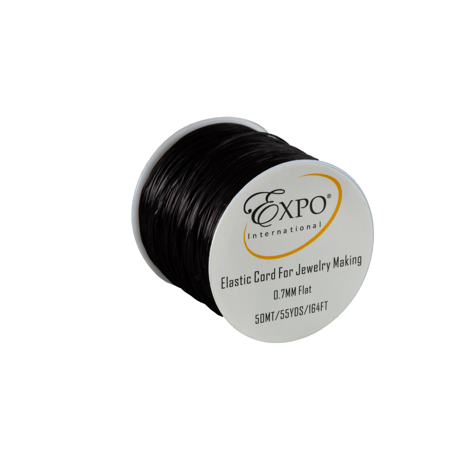 Elastic Stretch Cord Spool of 0.7mm X 50mts for Jewelry Making Default Title Jewelry Beads