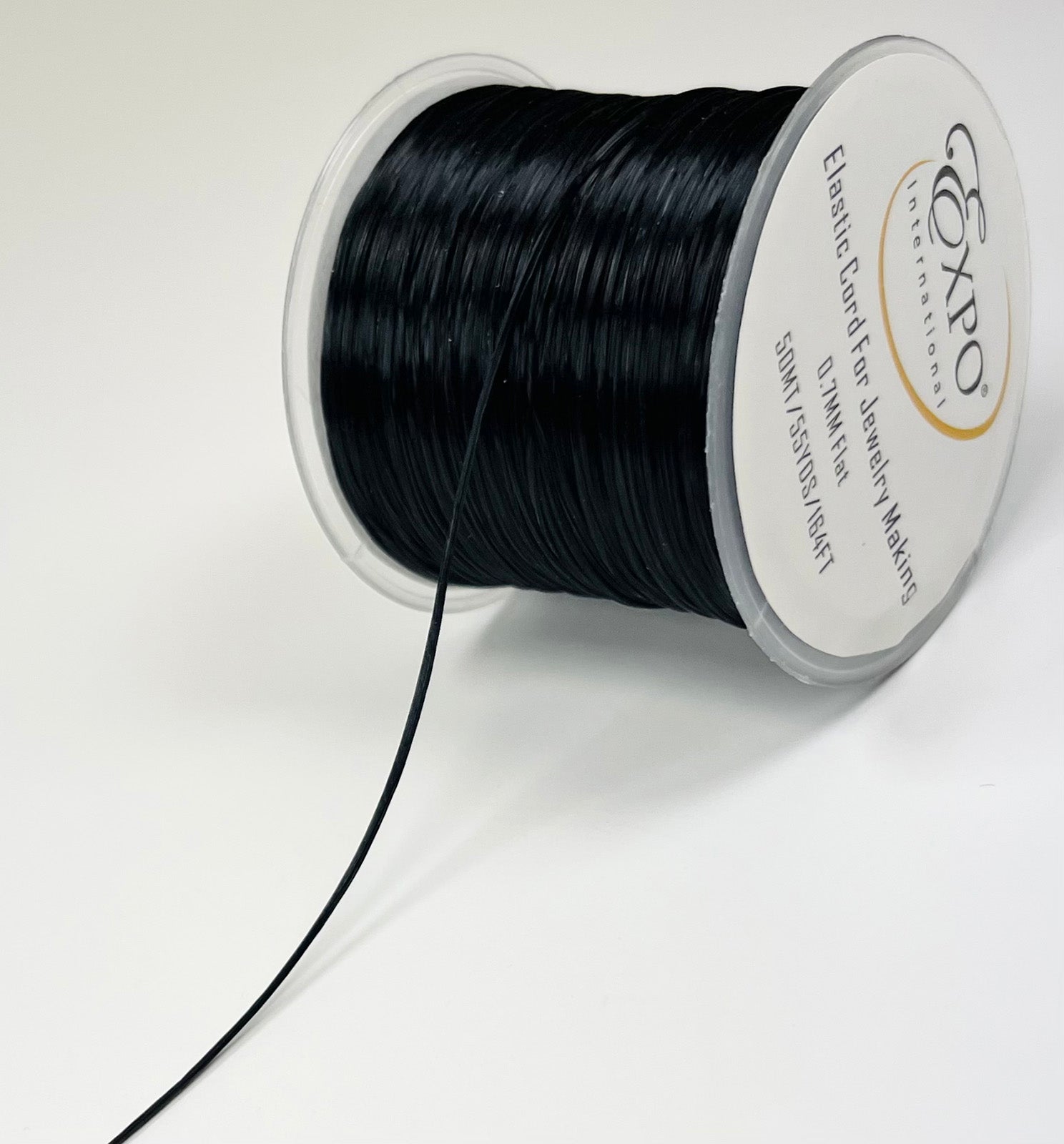 Elastic Stretch Cord Spool of 0.7mm X 50mts for Jewelry Making Jewelry Beads