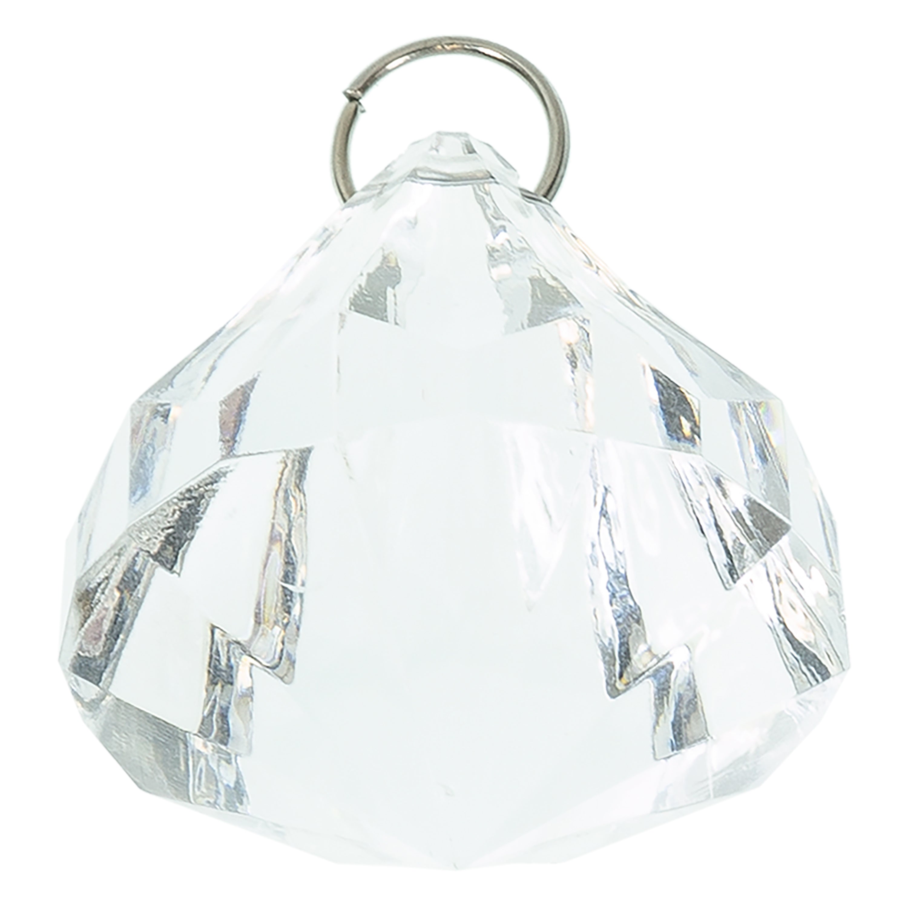 Acrylic Crystal Diamond Shaped Pendant (Pack of 6 ) Bridal