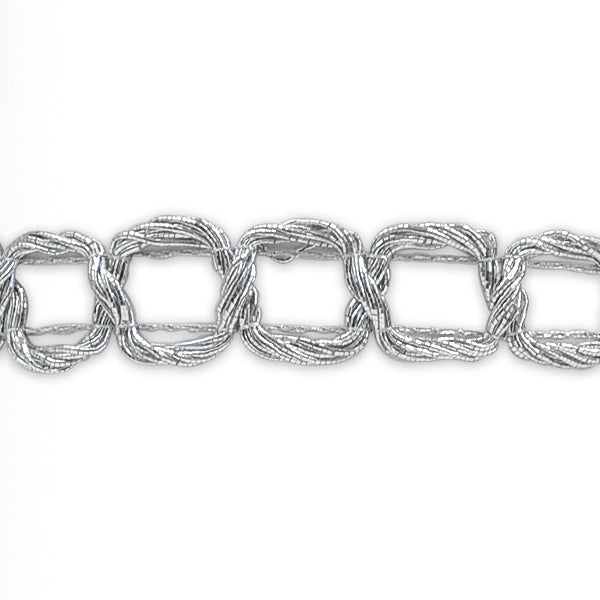 Loop Corded Stretch Headband - Silver Accessories