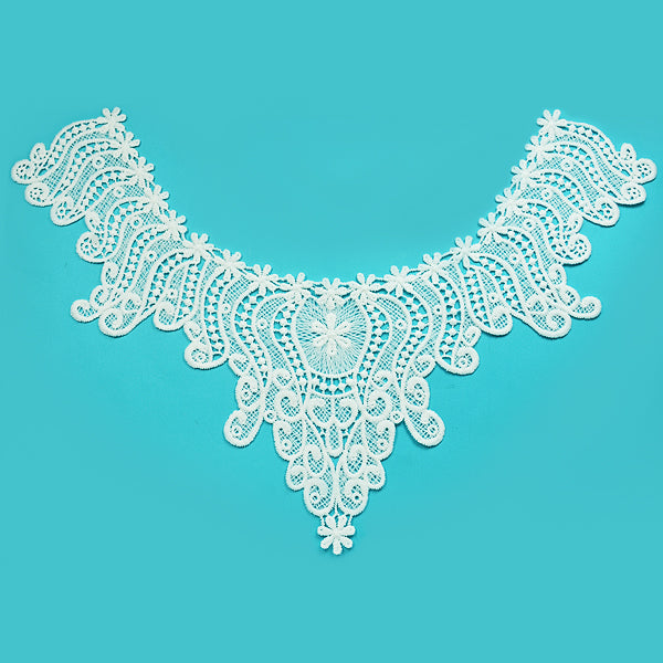 Embroidery Lace Collar For Neckline Bargain Basement