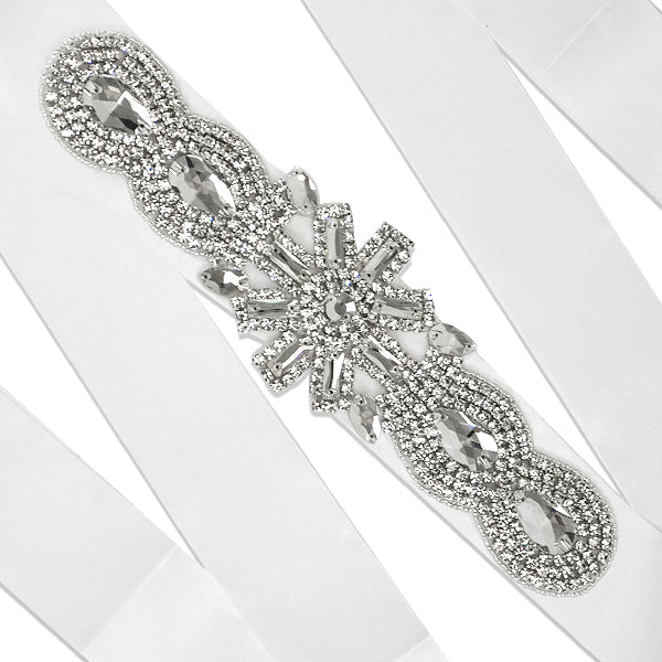 Rhinestone Belt - Crystal Bridal
