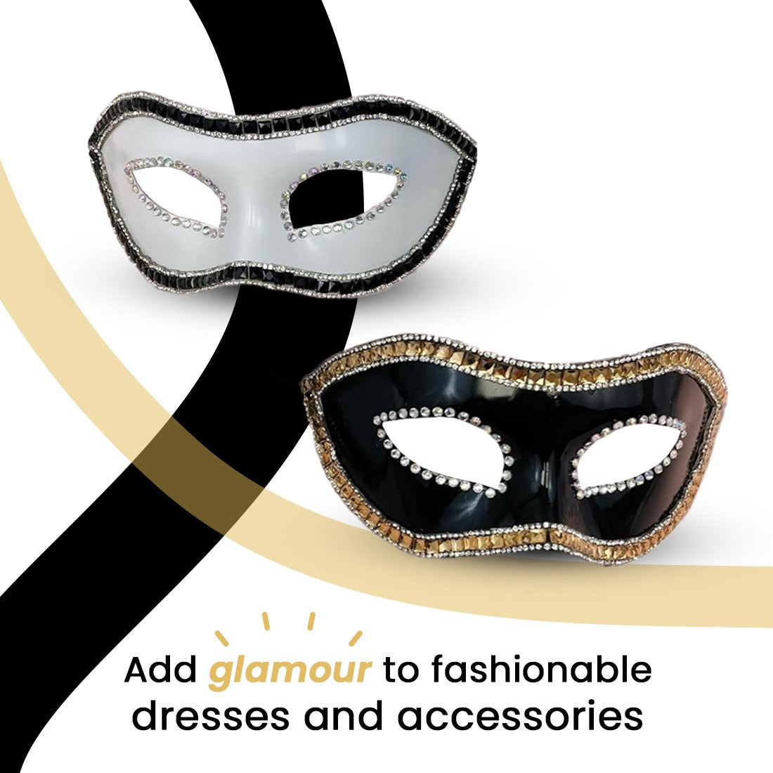 3/8" Hot Fix Rhinestone, Versatile, Banding Trim, 5-Yard Cut - Bronze Trims & Fringes