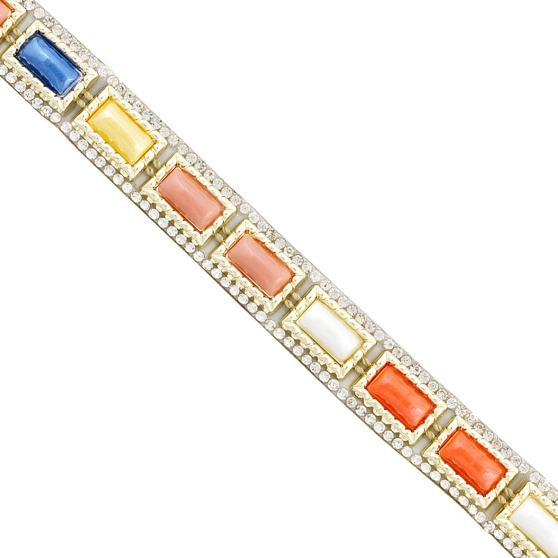 Priya 1/2" Rhinestone Beaded Iron-On Trim (Sold by the Yard) Trims & Fringes