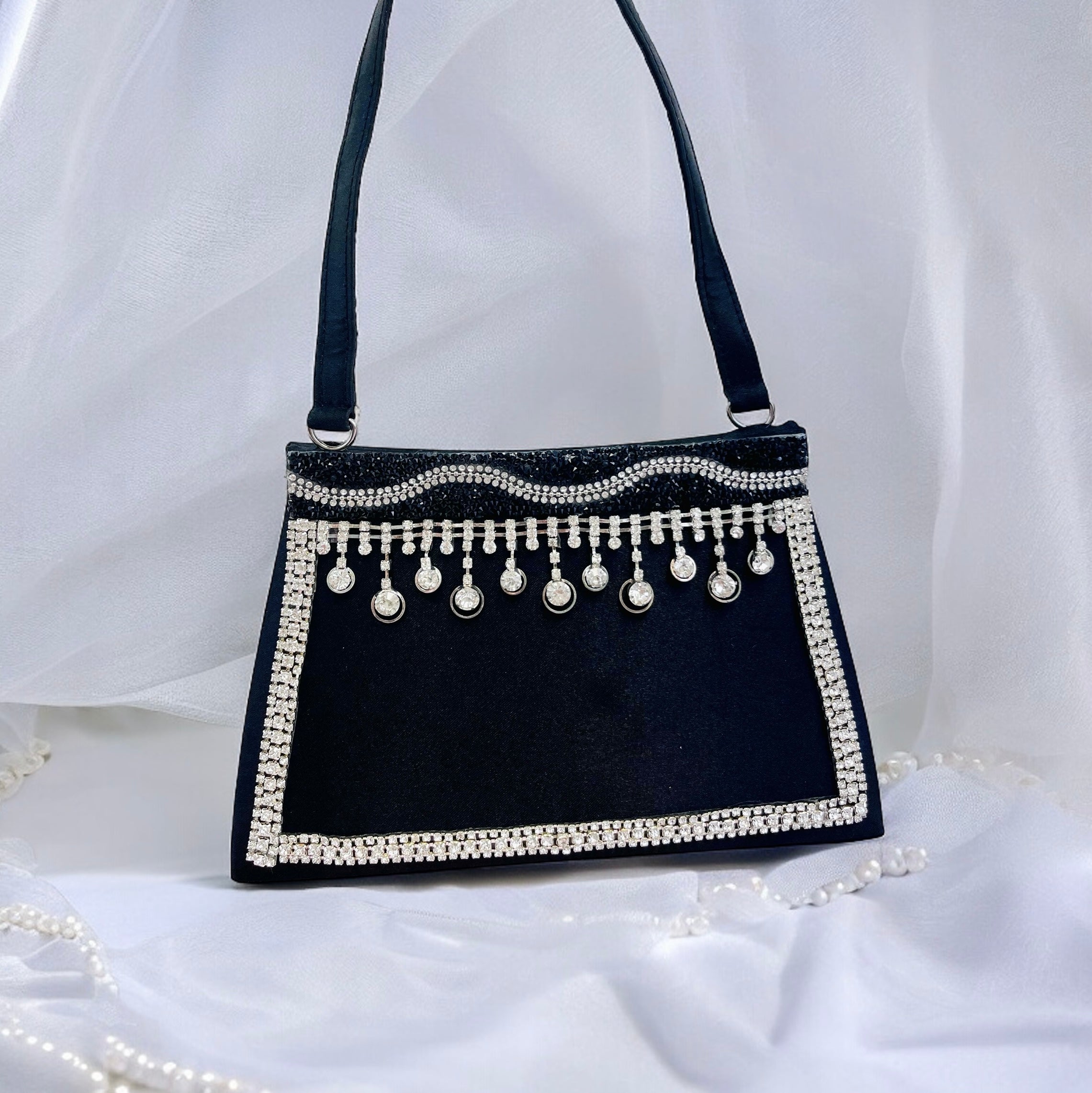 Penelope 3/4" Iron-on Rhinestone Trim (Sold by the Yard)