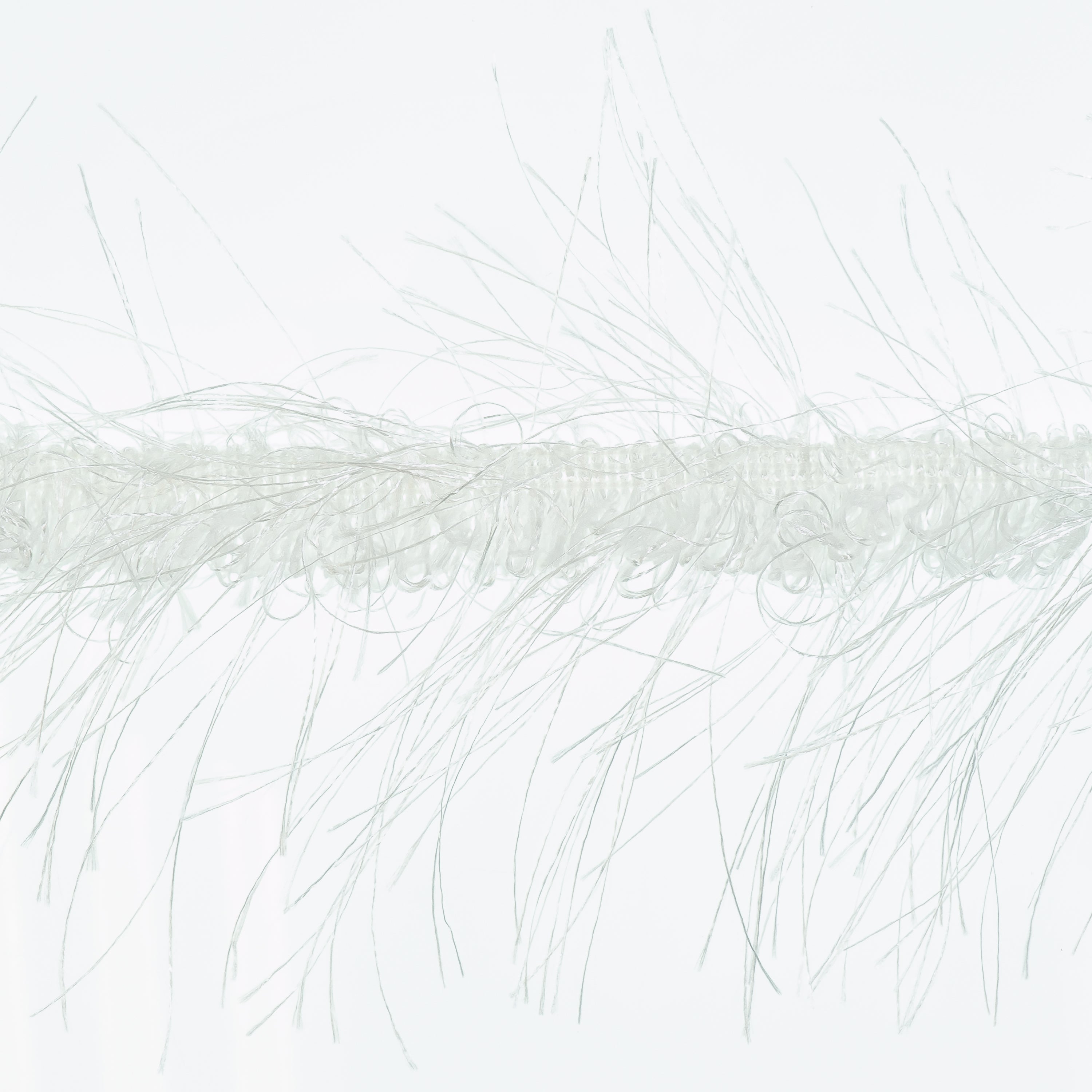 Pippa Eyelash Fringe Trim (7/8") (Sold by the Yard) White 3/8" Cords & Lip Cords