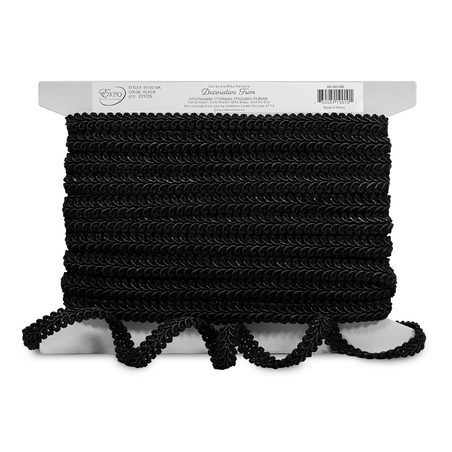 Alice Classic Woven Braid Trim (Sold by the Yard) Braid & Gimp Trims