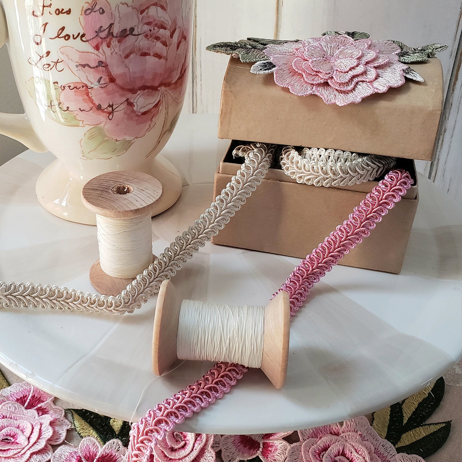 Alice Classic Woven Braid Trim (Sold by the Yard) Braid & Gimp Trims