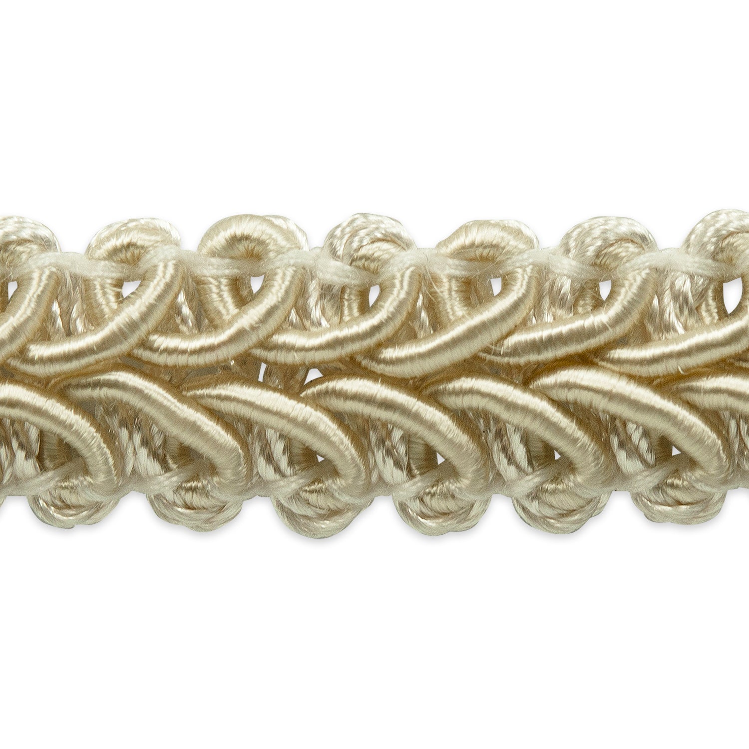 Alice Classic Woven Braid Trim (Sold by the Yard) Ivory Braid & Gimp Trims