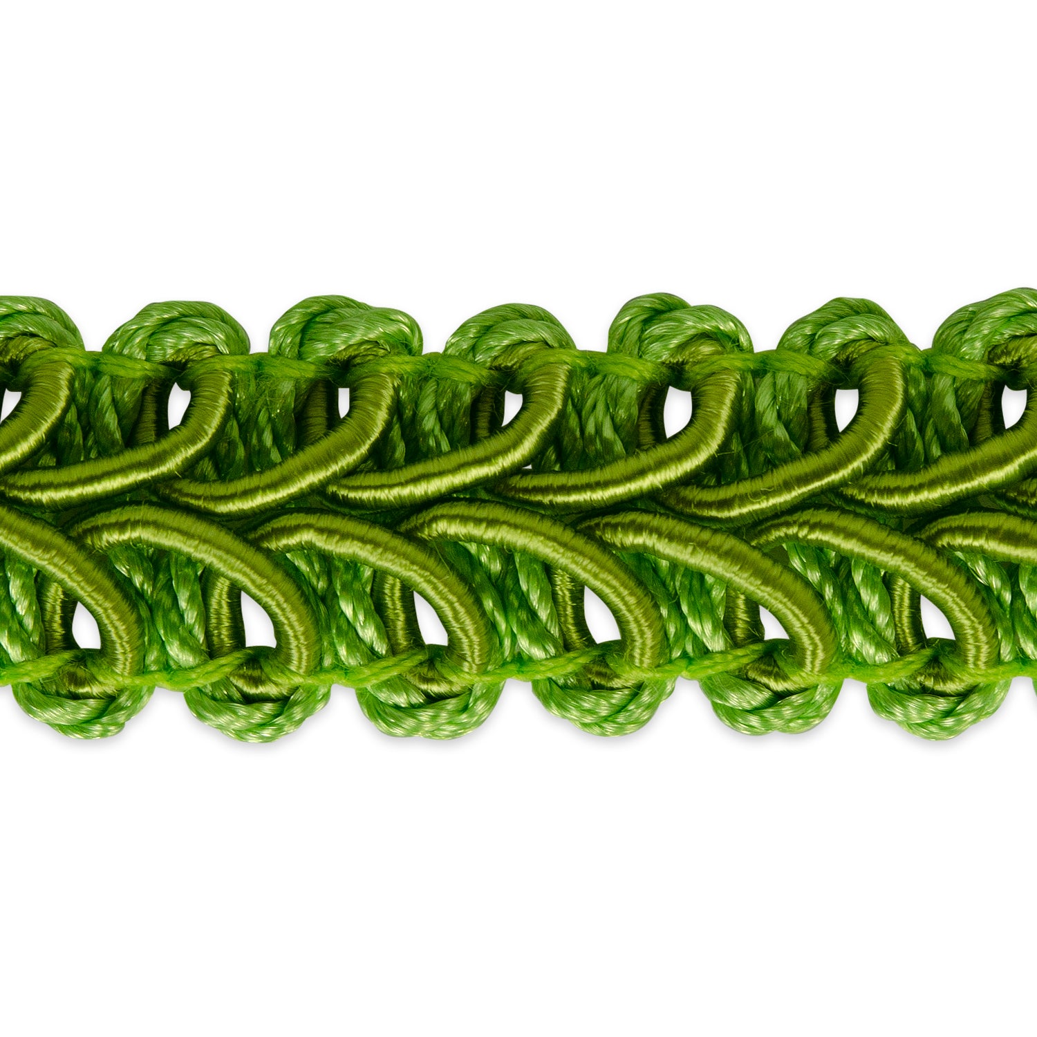 Alice Classic Woven Braid Trim (Sold by the Yard) Lime Braid & Gimp Trims