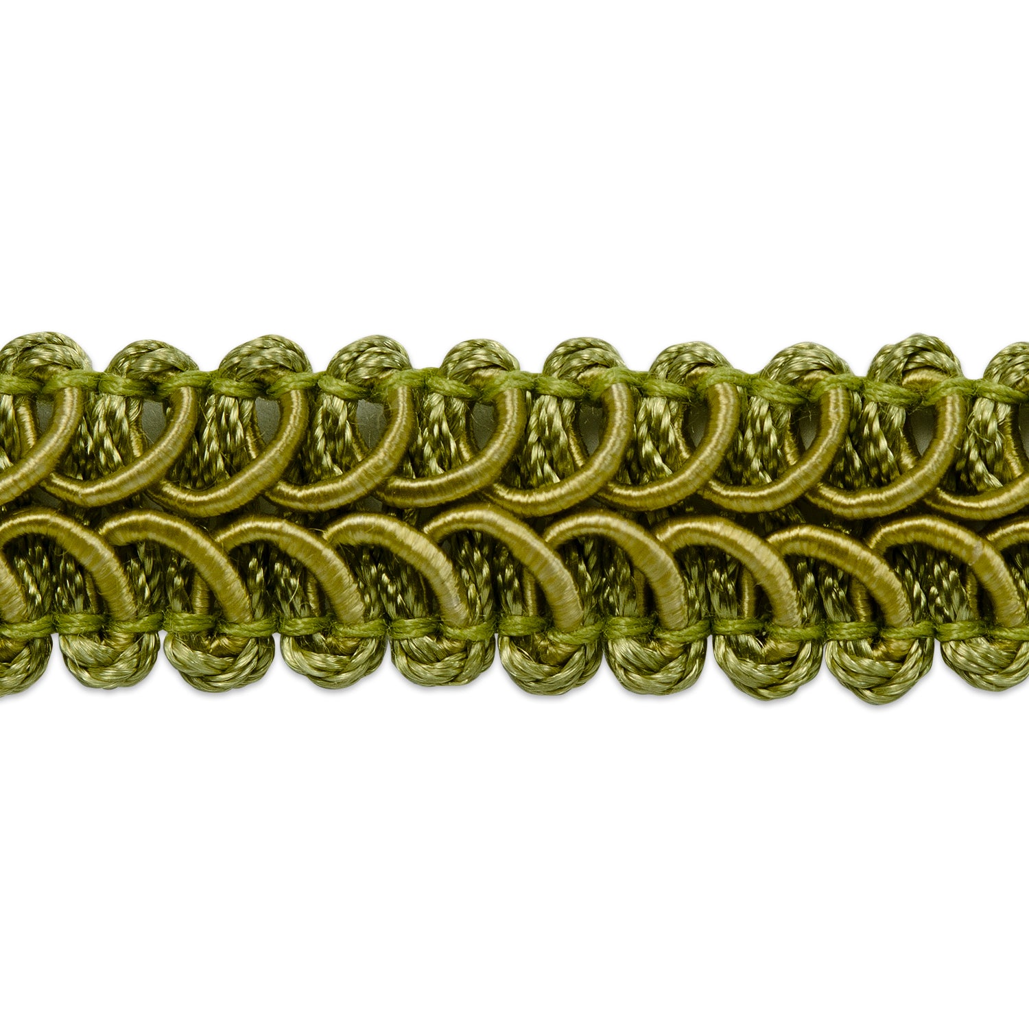 Alice Classic Woven Braid Trim (Sold by the Yard) Sage Braid & Gimp Trims