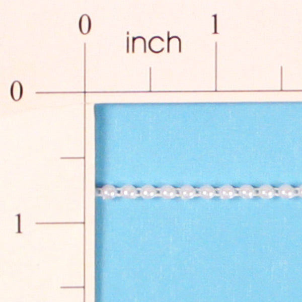 6 mm Flat-Back Pearl Trim 1 1/2 yard/ Pk Off White Trims & Fringes
