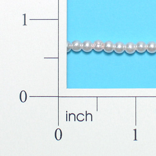 4mm Loose Round Pearl Strand Pink Jewelry Beads