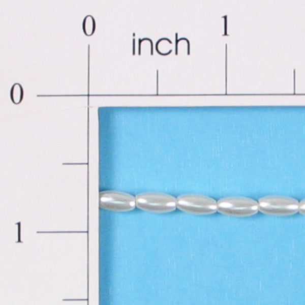 Loose Rice Pearl Strand Ivory Trims & Fringes