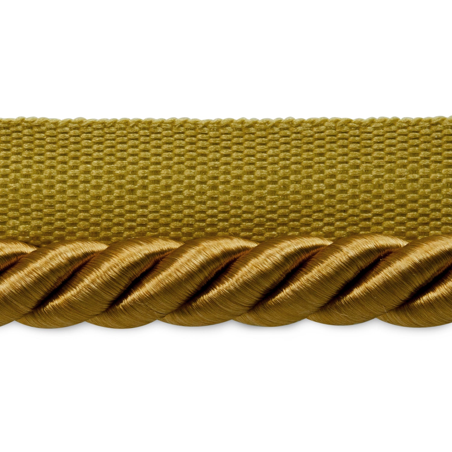 Emmerson 1/4" Twisted Lip Cord Trim (Sold by the Yard) Gold 1/4" Cords & Lip Cords