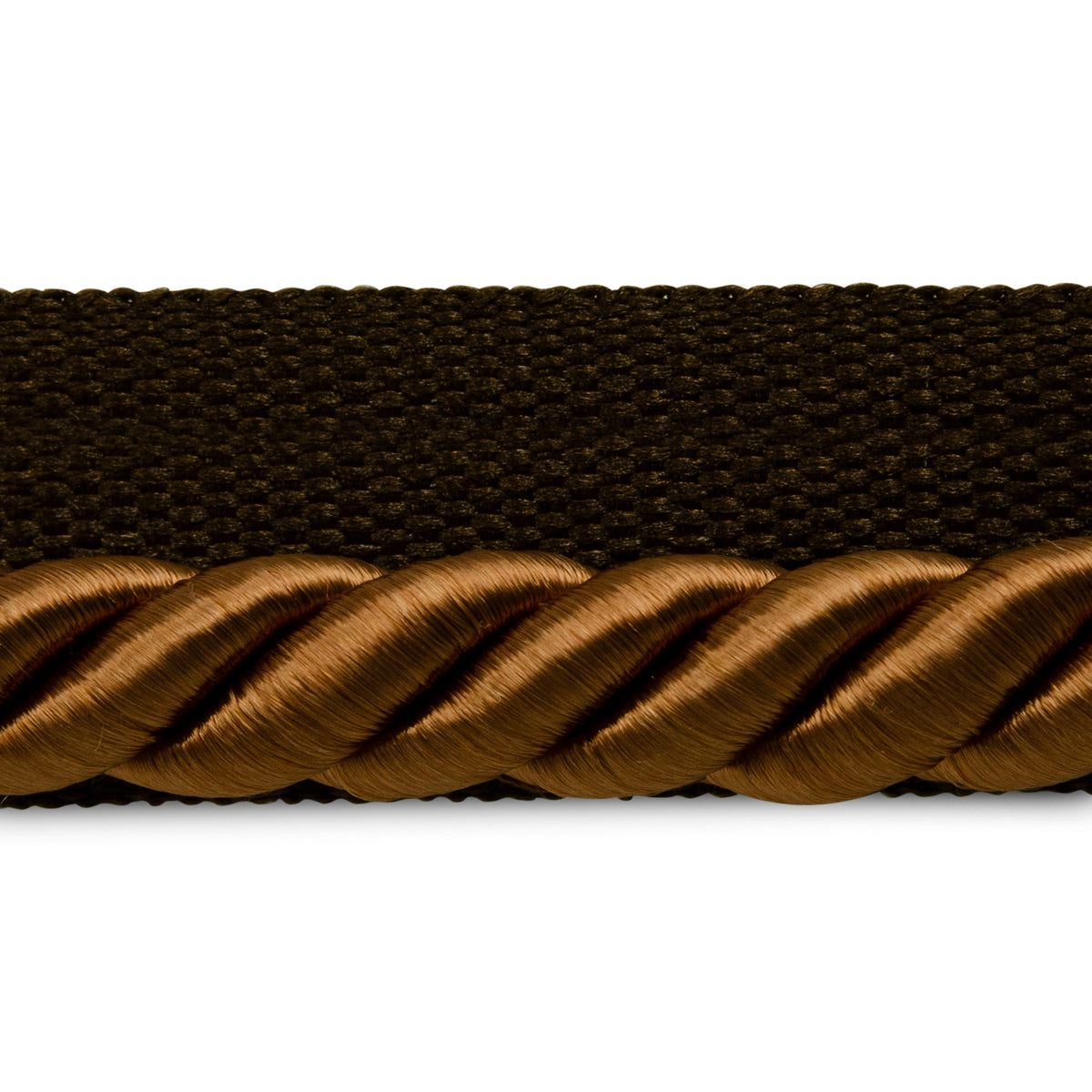 Emmerson 1/4" Twisted Lip Cord Trim (Sold by the Yard) Cocoa 1/4" Cords & Lip Cords