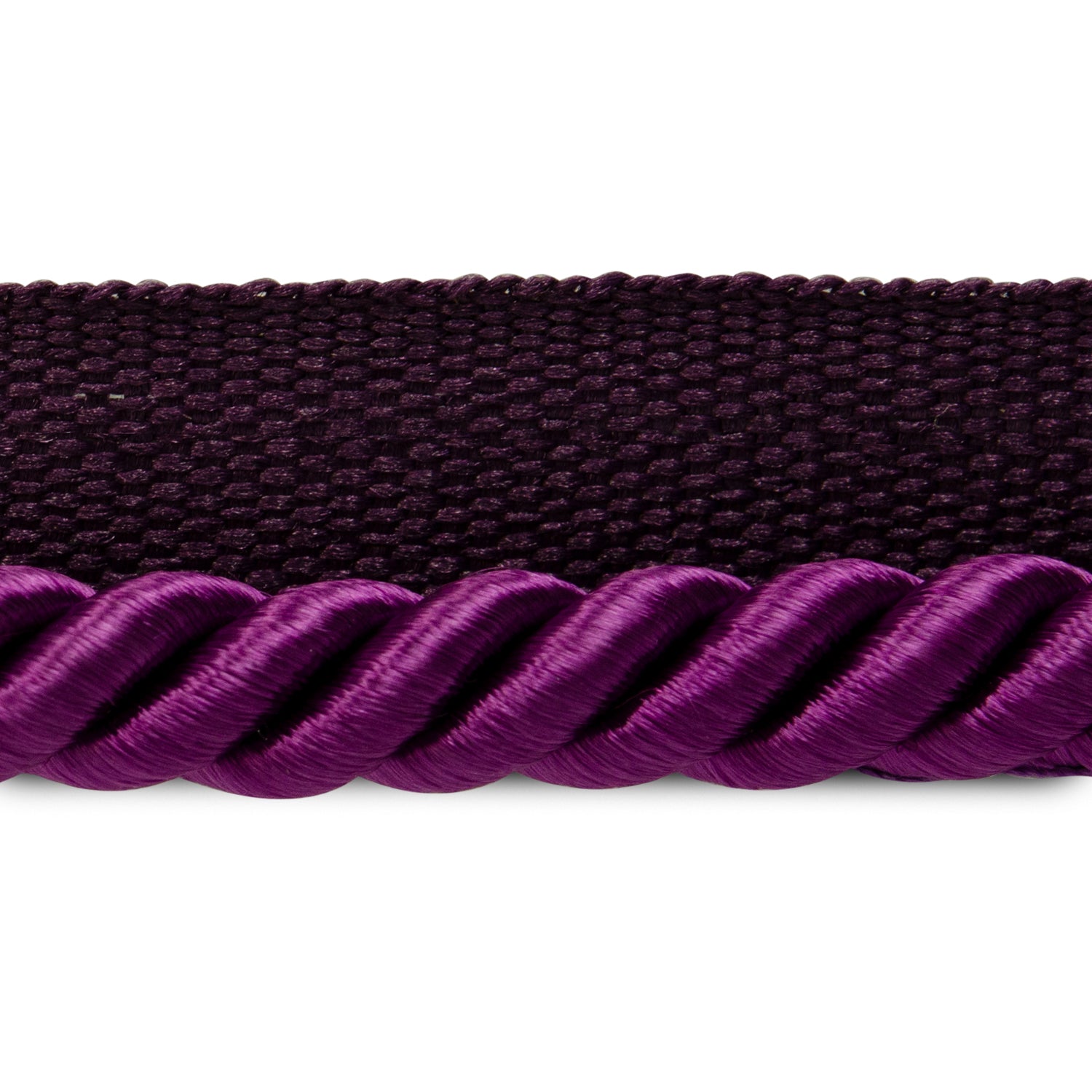 Emmerson 1/4" Twisted Lip Cord Trim (Sold by the Yard) Purple 1/4" Cords & Lip Cords