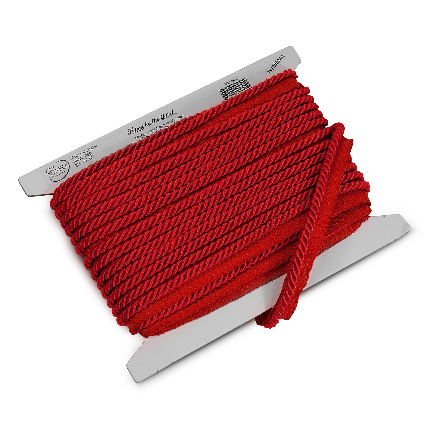 Emmerson 1/4" Twisted Lip Cord Trim (Sold by the Yard) 1/4" Cords & Lip Cords