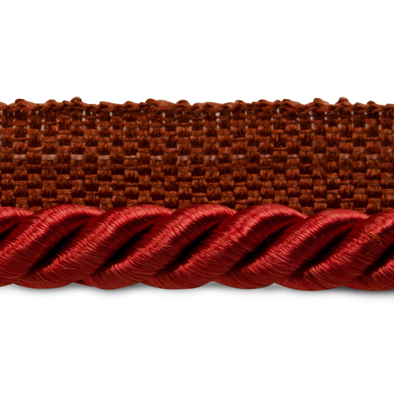 Emmerson 1/4" Twisted Lip Cord Trim (Sold by the Yard) Wine 1/4" Cords & Lip Cords