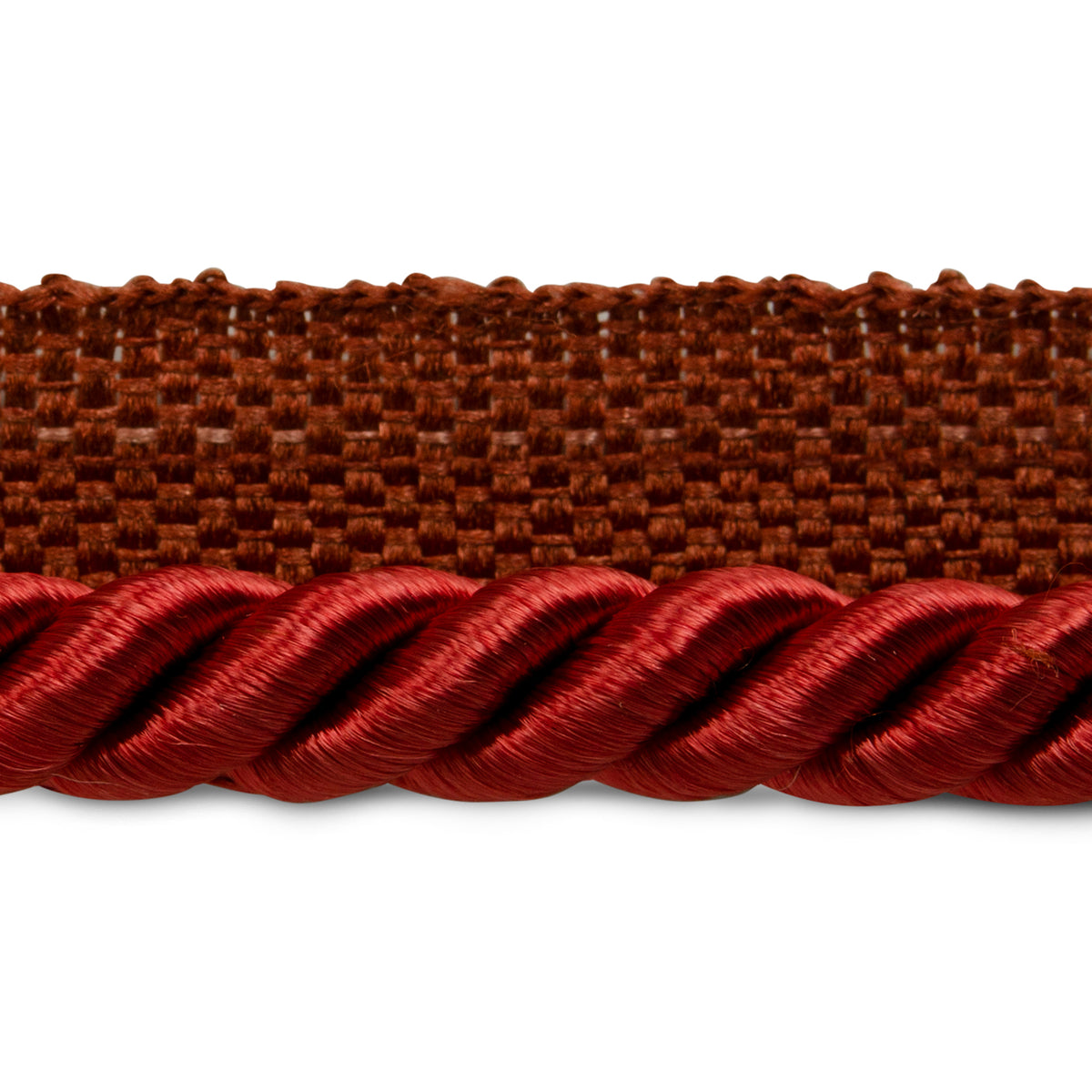 Emmerson 1/4" Twisted Lip Cord Trim (Sold by the Yard) Wine 1/4" Cords & Lip Cords