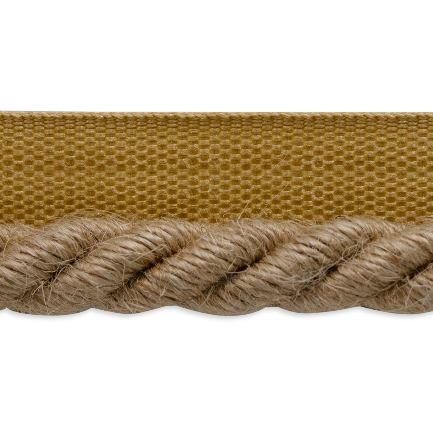 Hilda 3/8" Twisted Lip Cord Trim (Sold by the Yard) Natural 3/8" Cords & Lip Cords