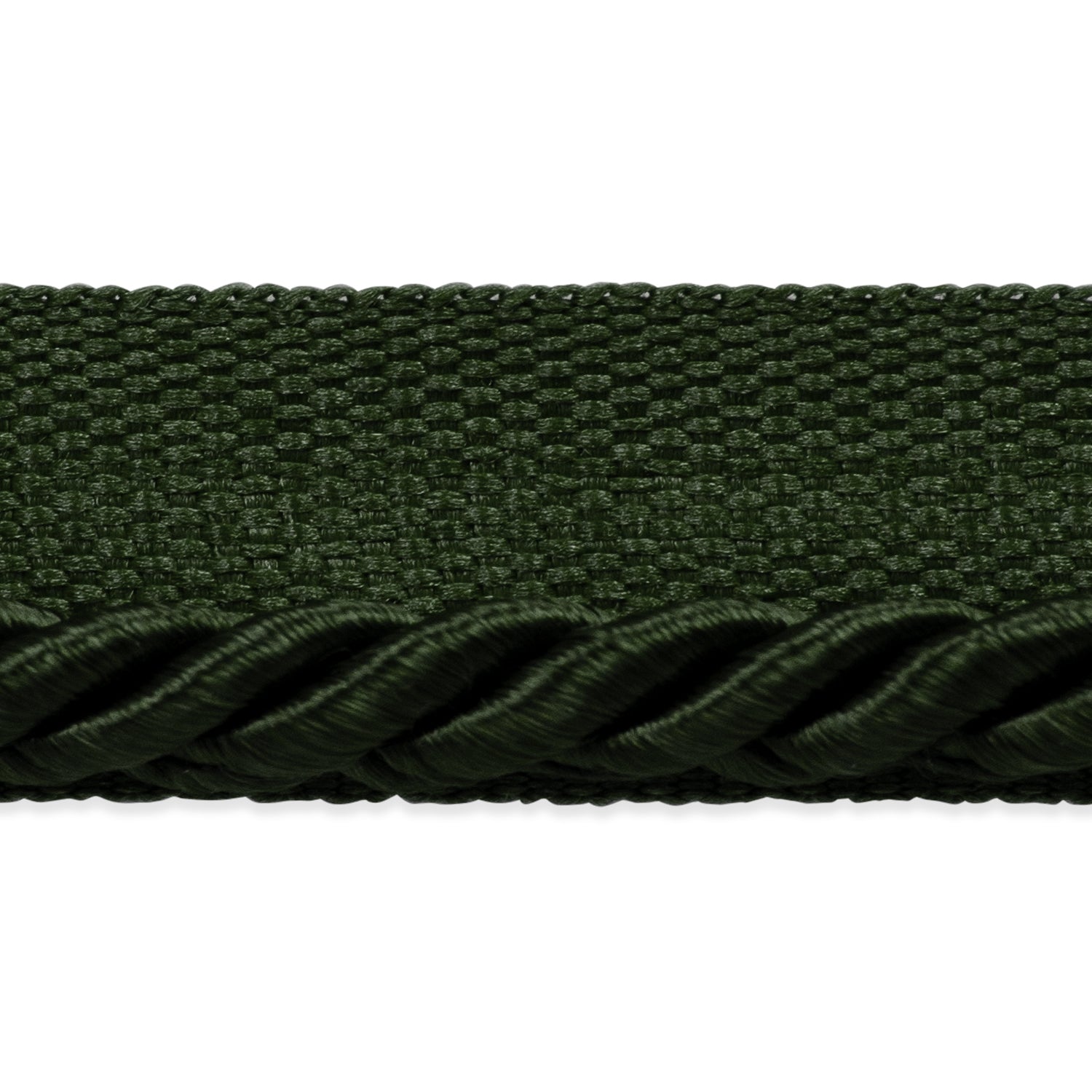 Ebony 1/8" Twisted Lip Cord Trim (Sold by the Yard) Hunter Green 1/8" Cords & Lip Cords