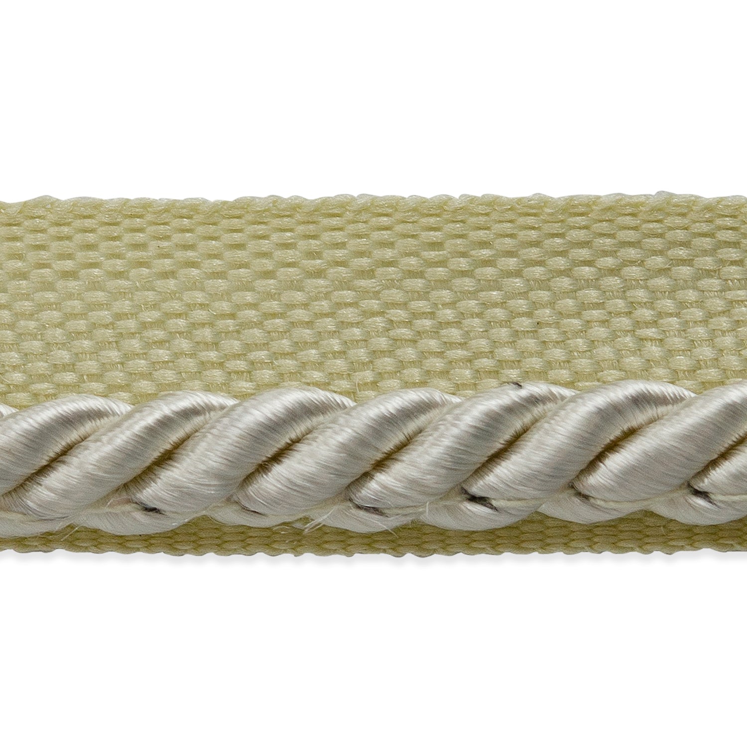 Ebony 1/8" Twisted Lip Cord Trim (Sold by the Yard) Ivory 1/8" Cords & Lip Cords