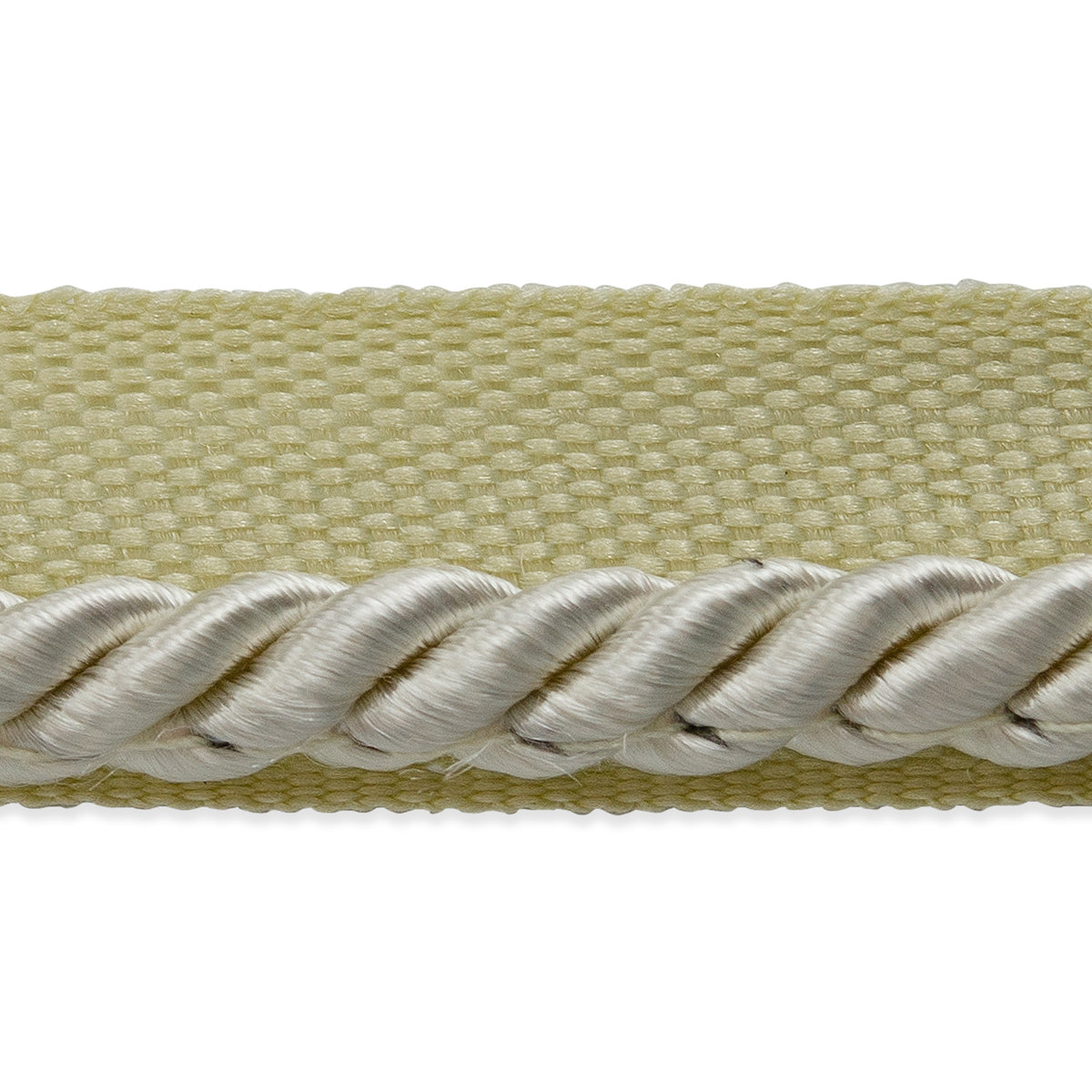 Ebony 1/8" Twisted Lip Cord Trim (Sold by the Yard) Ivory 1/8" Cords & Lip Cords