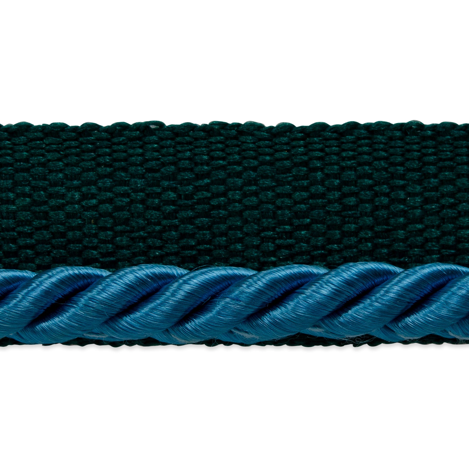 Ebony 1/8" Twisted Lip Cord Trim (Sold by the Yard) Turquoise 1/8" Cords & Lip Cords