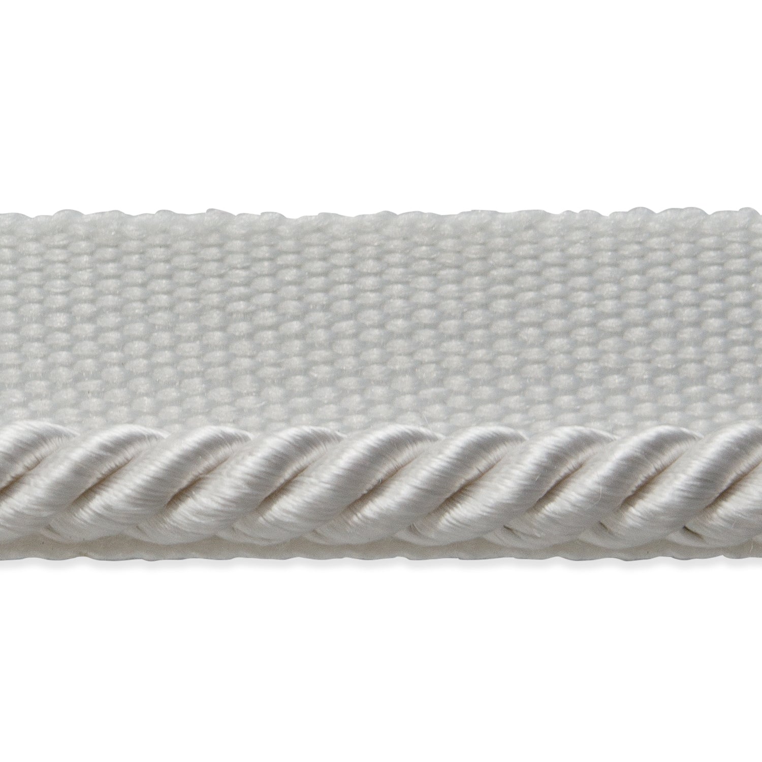 Ebony 1/8" Twisted Lip Cord Trim (Sold by the Yard) White 1/8" Cords & Lip Cords