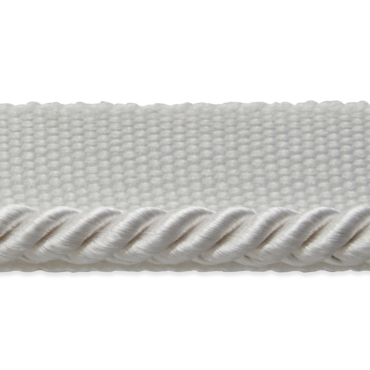 Ebony 1/8" Twisted Lip Cord Trim (Sold by the Yard) White 1/8" Cords & Lip Cords