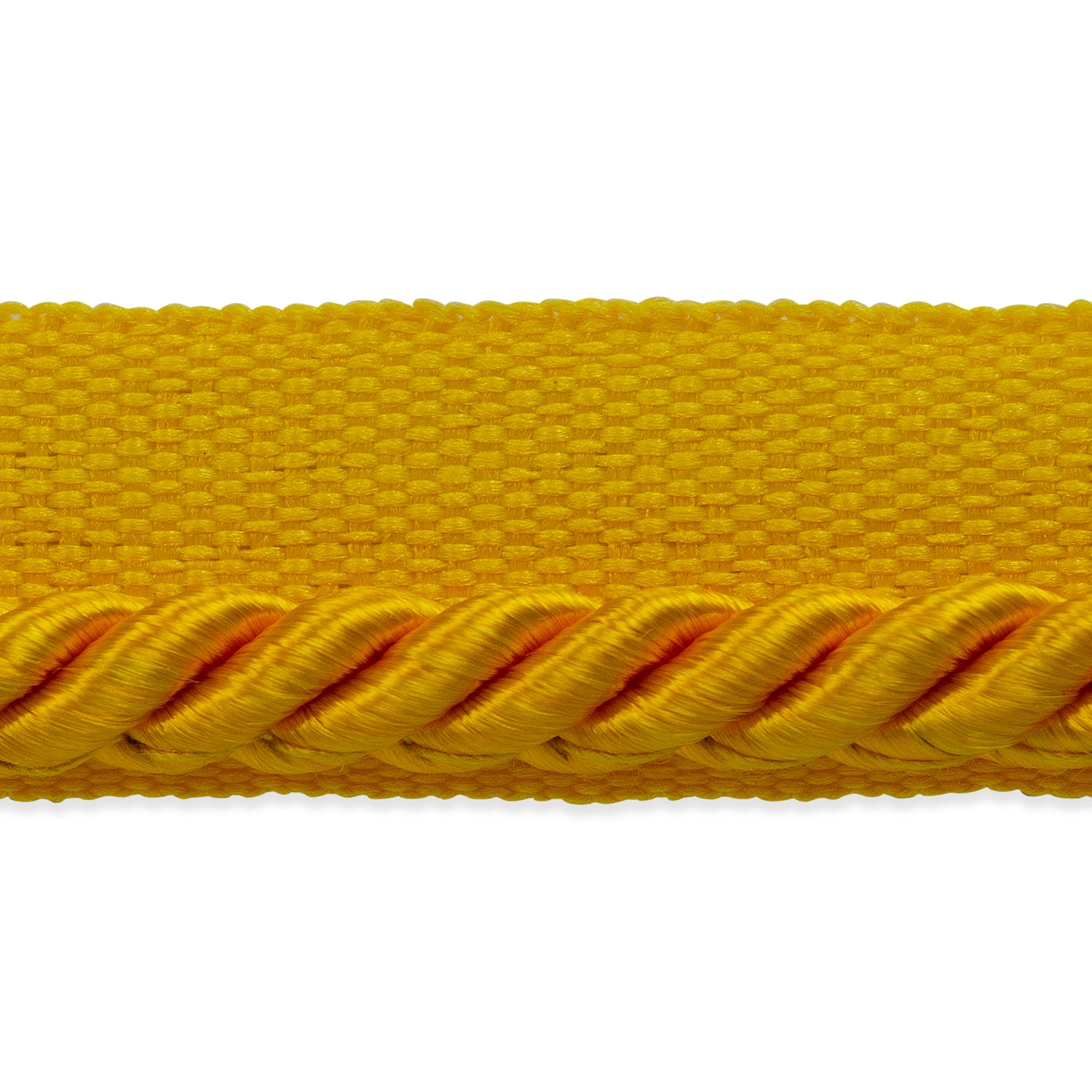 Ebony 1/8" Twisted Lip Cord Trim (Sold by the Yard) Yellow Gold 1/8" Cords & Lip Cords
