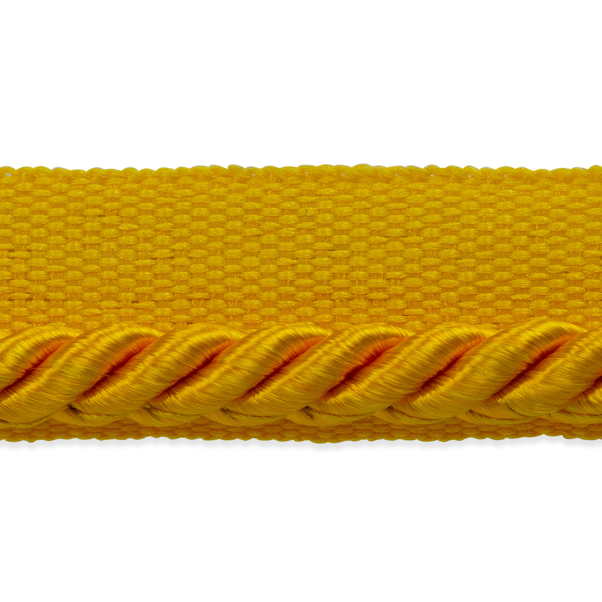 Ebony 1/8" Twisted Lip Cord Trim (Sold by the Yard) Yellow Gold 1/8" Cords & Lip Cords