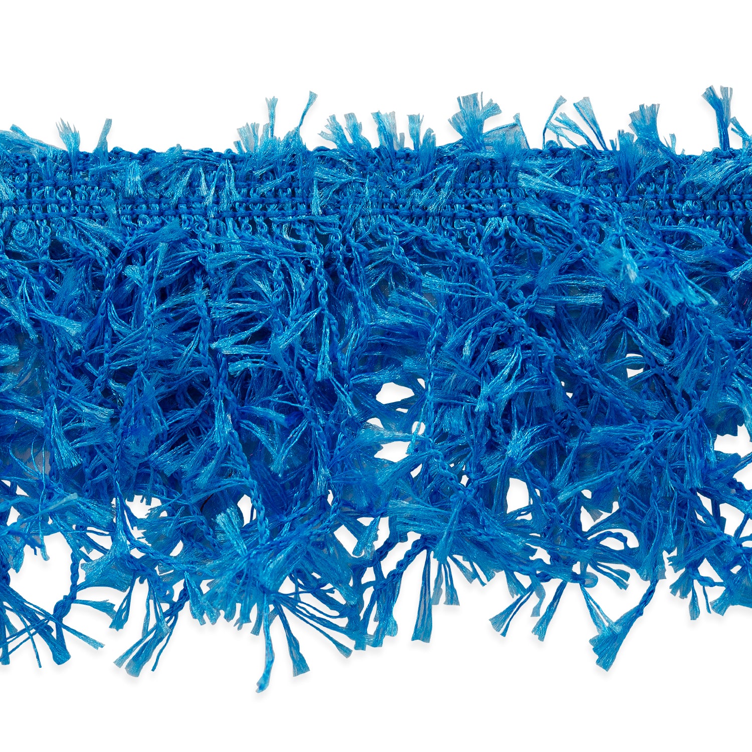 Jenny Hairy Gimp Fringe Trim (Sold by the Yard) Turquoise Eyelash, Hairy Gimp, Fiber Trims & Fringes