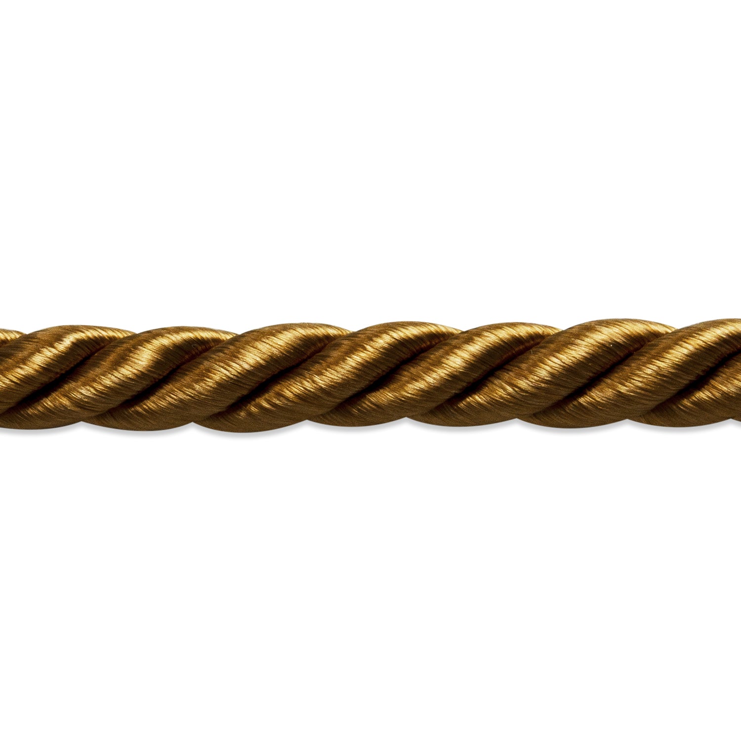 Wanda 1/8" Twisted Cord Trim (Sold by the Yard) Brown Cords & Lip Cords