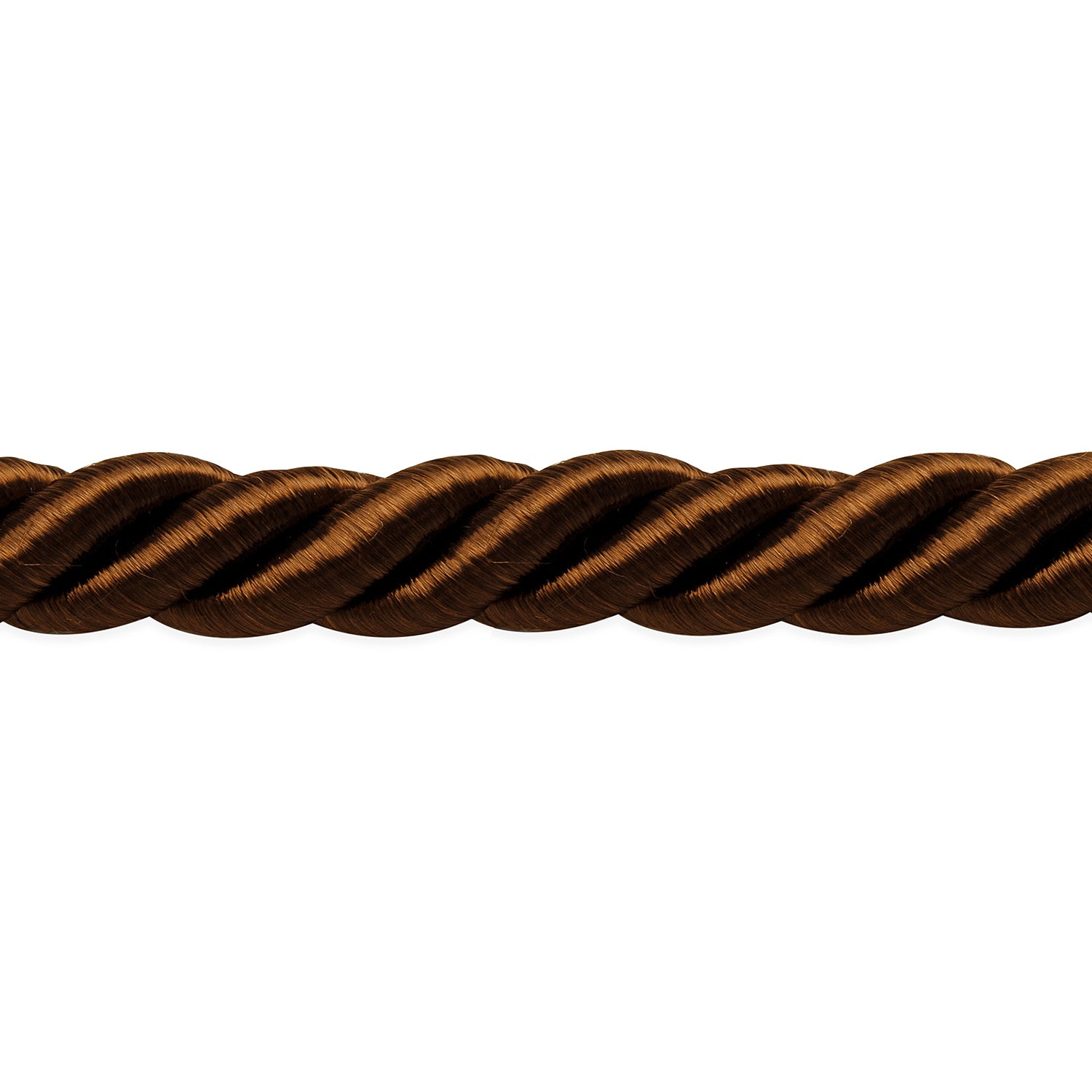 Rebekah 1/4" Twisted Cord Trim (Sold by the Yard) Cocoa 1/4" Cords & Lip Cords