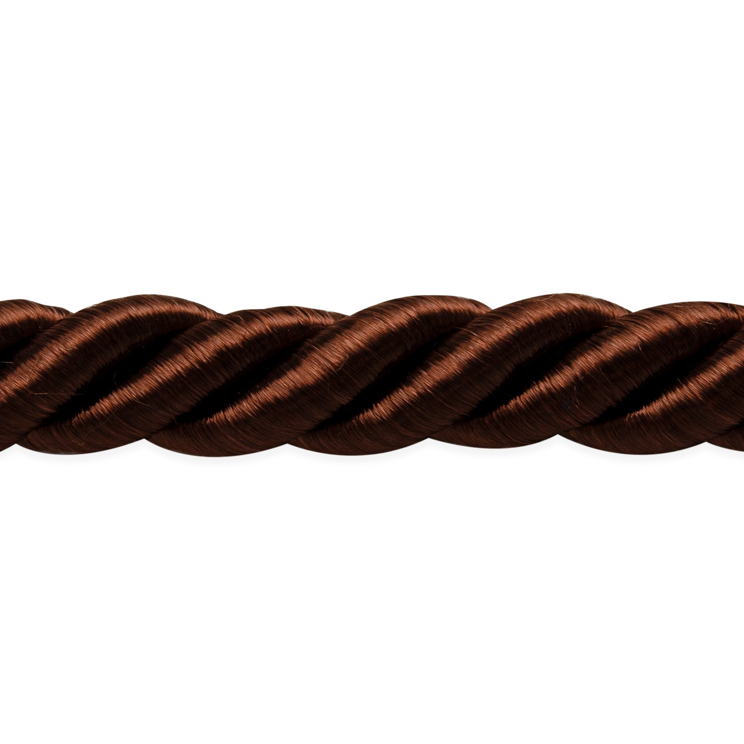 Savannah 3/8" Twisted Cord Trim (Sold by the Yard) Chocolate 3/8" Cords & Lip Cords