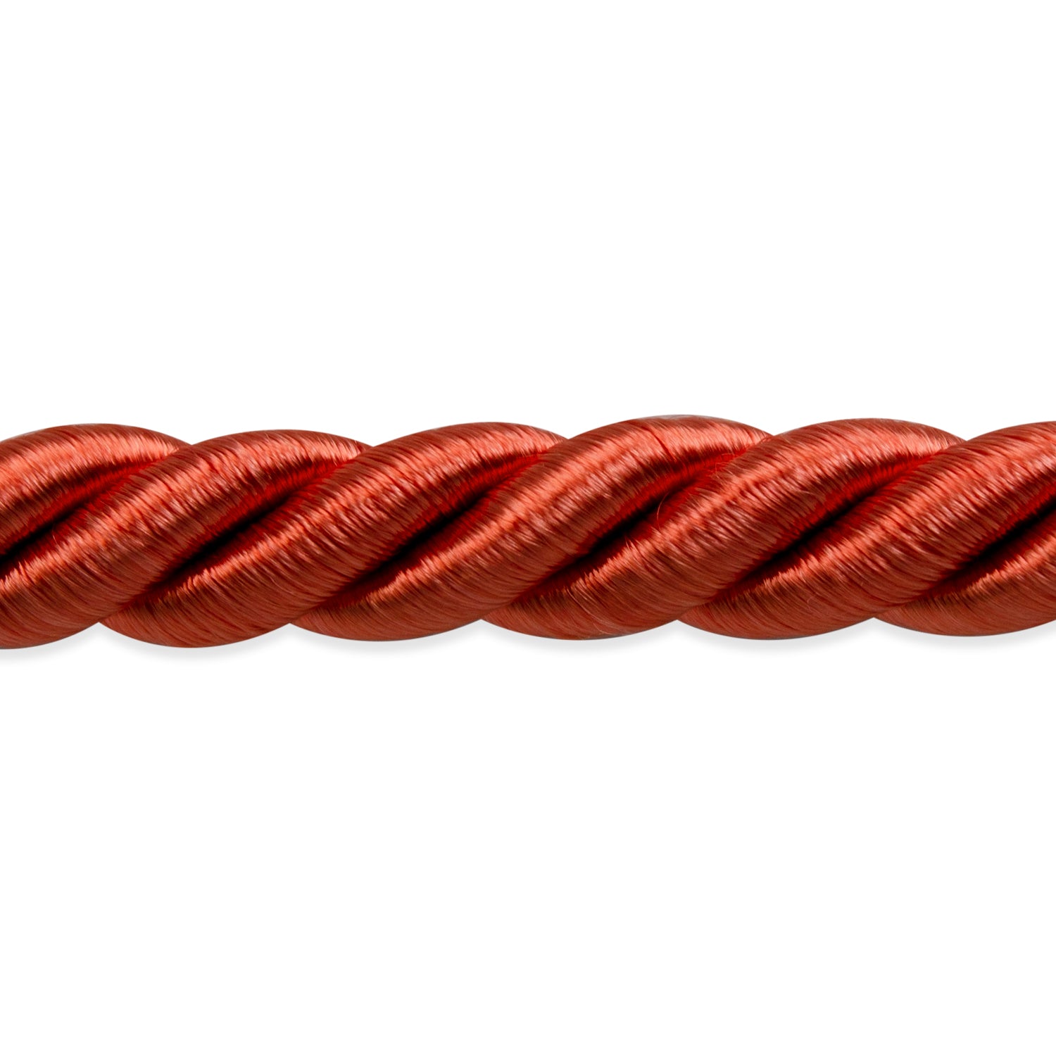 Savannah 3/8" Twisted Cord Trim (Sold by the Yard) Coral 3/8" Cords & Lip Cords