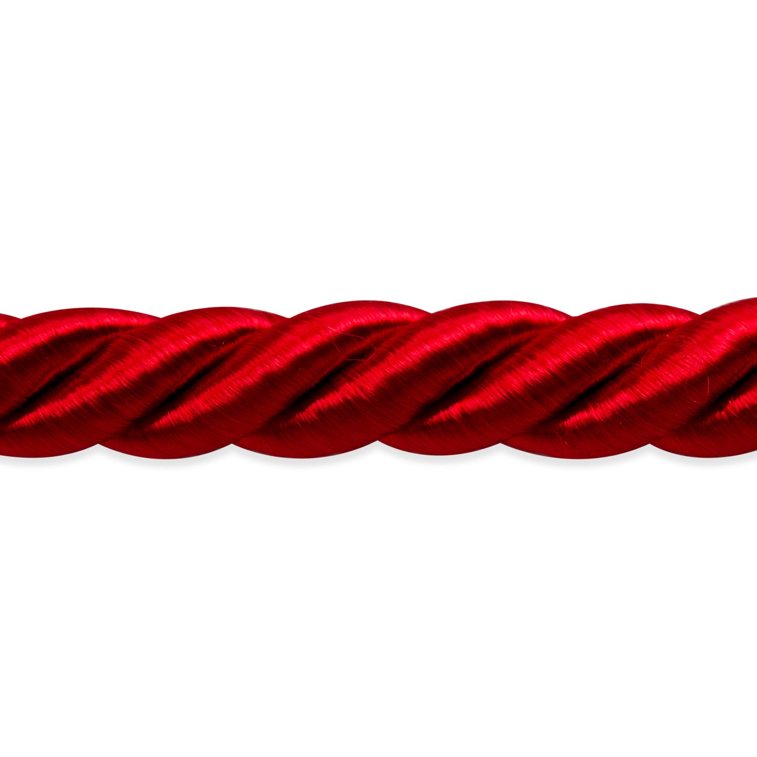 Savannah 3/8" Twisted Cord Trim (Sold by the Yard) Red 3/8" Cords & Lip Cords