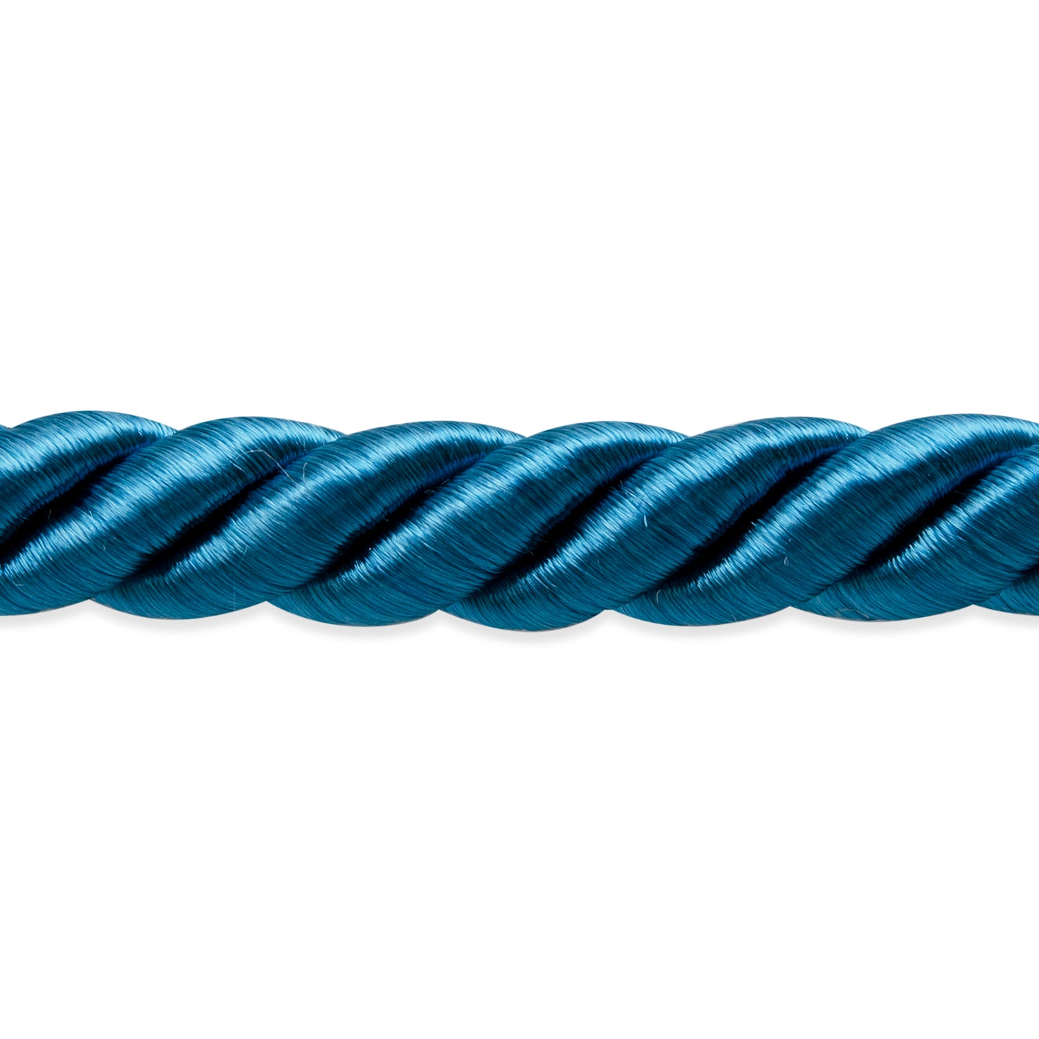 Savannah 3/8" Twisted Cord Trim (Sold by the Yard) Turquoise 3/8" Cords & Lip Cords