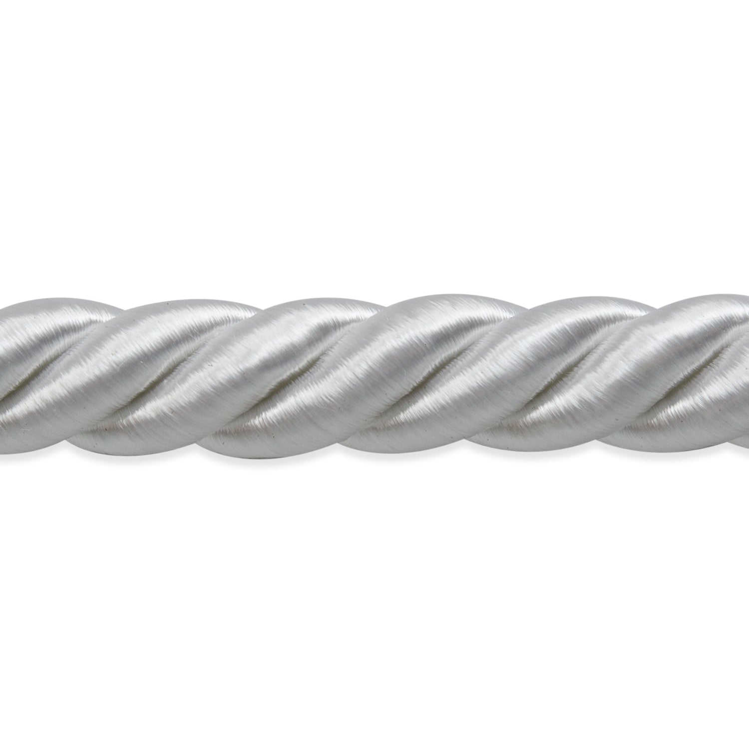 Savannah 3/8" Twisted Cord Trim (Sold by the Yard) White 3/8" Cords & Lip Cords