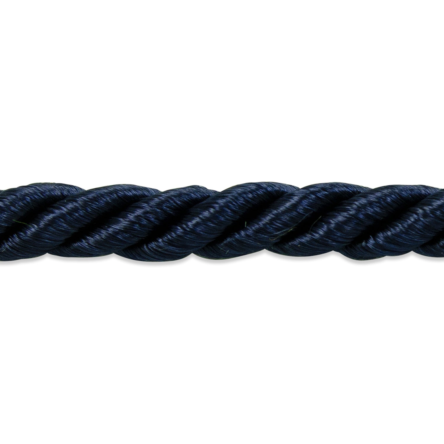 Charlotte 3/16" Twisted Cord Trim (Sold by the Yard) Navy Blue 3/16" Cords & Lip Cords