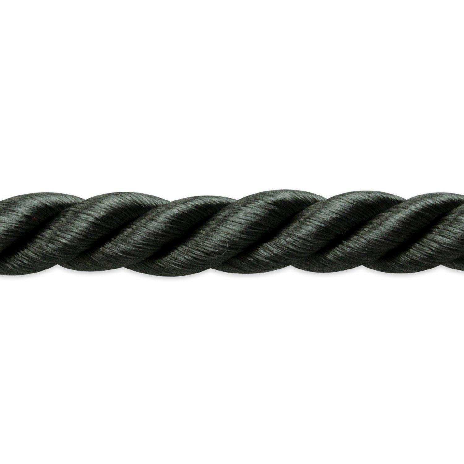 Charlotte 3/16" Twisted Cord Trim (Sold by the Yard) Pewter 3/16" Cords & Lip Cords