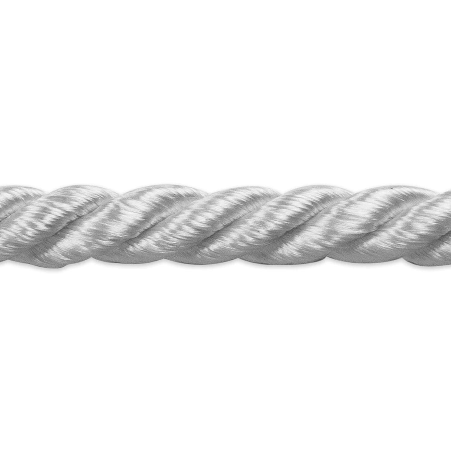 Charlotte 3/16" Twisted Cord Trim (Sold by the Yard) White 3/16" Cords & Lip Cords
